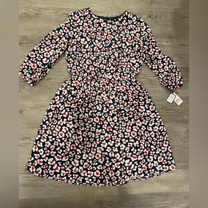 Nine West Dress - navy and Red Floral